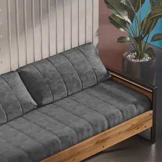 Подушка лофт | 100x50x15 | Графит