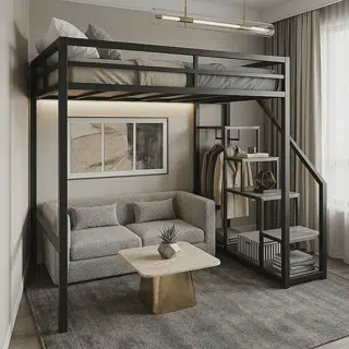 Кровать-чердак в стиле Лофт Гарлем
