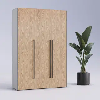 Шкаф лофт FLAT | трехстворчатый
