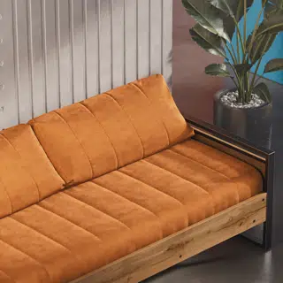 Подушка лофт | 100x50x15 | Терракот