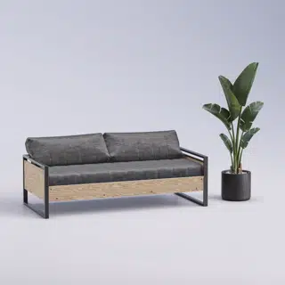 Диван лофт FLAT 90