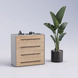 Комод лофт FLAT 90