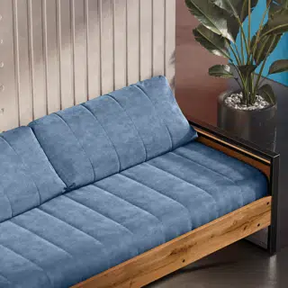 Подушка лофт | 100x50x15 | Небесный
